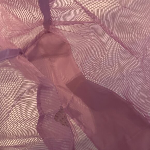 Pusheen Box exclusive ice cream fan club mesh purple beach tote bag NWT - Picture 7 of 8